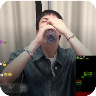 🎤 emoji Jin Telegram sticker 9 of 55