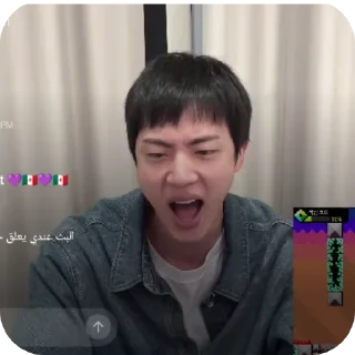 Sticker from Jin