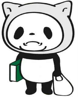 ☹️ emoji Little panda @Weempire @keiriststicks Telegram sticker 23 of 25
