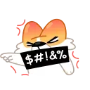 🤬 emoji Corgi Life Telegram sticker 8 of 33