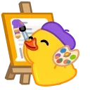 🎨 emoji Telegram Ducks @GimmeStickerBot Telegram sticker 9 of 118