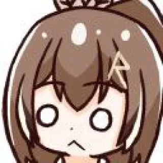 🙁 emoji Mumei Pictures Telegram sticker 19 of 117