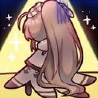😓 emoji Mumei Pictures Telegram sticker 23 of 117