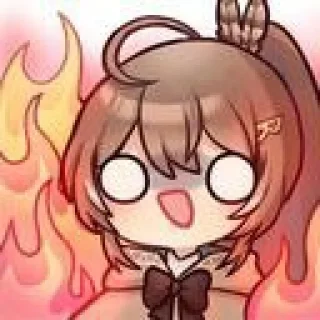 🔥 emoji Mumei Pictures Telegram sticker 15 of 117