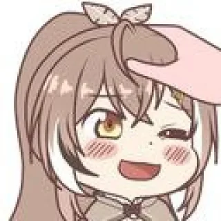 😘 emoji Mumei Pictures Telegram sticker 17 of 117