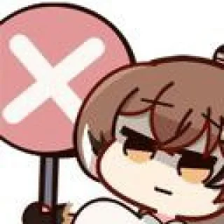 ❌ emoji Mumei Pictures Telegram sticker 7 of 117