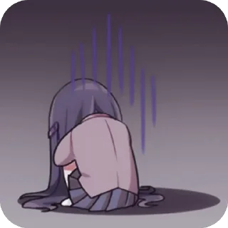🕯 emoji 🕯️𝘠𝘶𝘳𝘪 ; @kogarashiStickers Telegram sticker 6 of 30