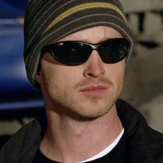 😎 emoji Aaron Paul Telegram sticker 9 of 22