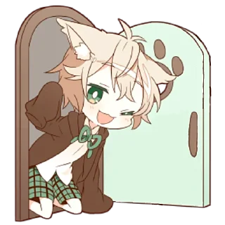 Sticker from Некомими–кун @nyasticks