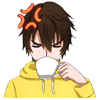 😡 emoji Архангел-кун @Nyasticks Telegram sticker 20 of 41