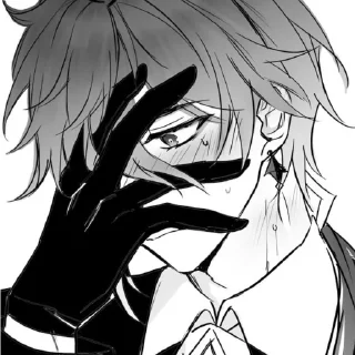 😳 emoji Чжун ли и тарталья Telegram sticker 20 of 42