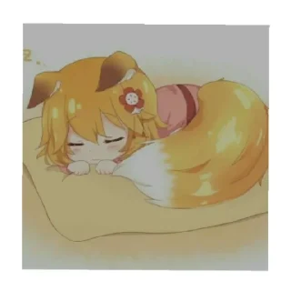 😴 emoji Senko san Telegram sticker 12 of 12
