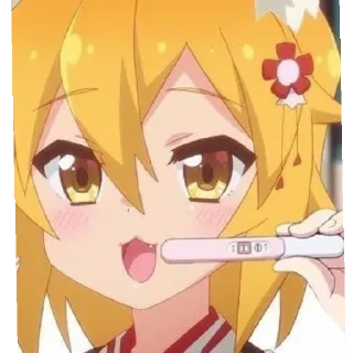 😄 emoji Senko san Telegram sticker 2 of 12