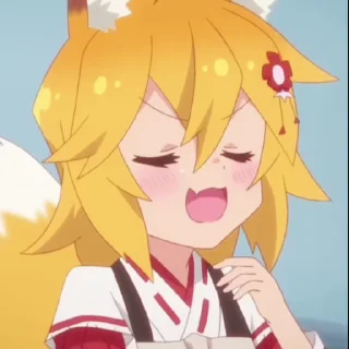 😒 emoji Senko San ➡️ @drandylet1488 Telegram sticker 19 of 27
