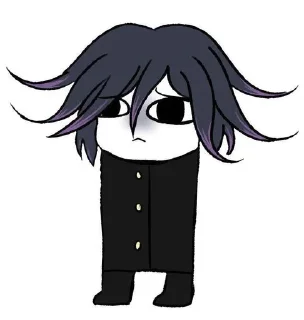 🥒 emoji danganronpa - @qwentymio Telegram sticker 17 of 120