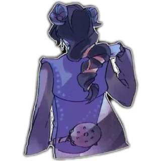 Sticker from Fallen from Heaven ~ Azrael