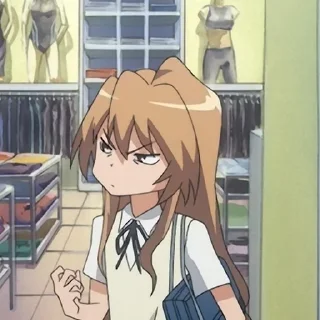 🐯 emoji Злые Кубики Toradora @anime_stickerr Telegram sticker 7 of 91