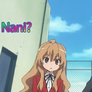 😮 emoji Злые Кубики Toradora @anime_stickerr Telegram sticker 21 of 91