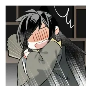 😳 emoji нэ хуайсан🪭 Telegram sticker 8 of 16