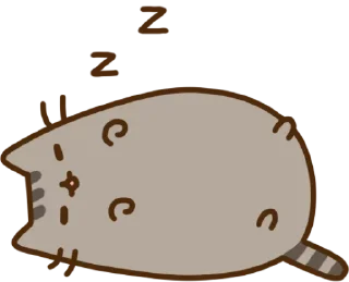 😴 emoji Pusheen • @stickB00K Telegram sticker 5 of 62
