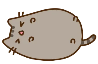 😄 emoji Pusheen • @stickB00K Telegram sticker 18 of 62
