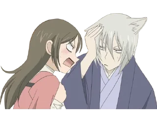 😠 emoji Kamisama Kiss @anime_stickerr Telegram sticker 14 of 118