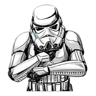 🤔 emoji Star Wars. Галактическая Империя Telegram sticker 19 of 37