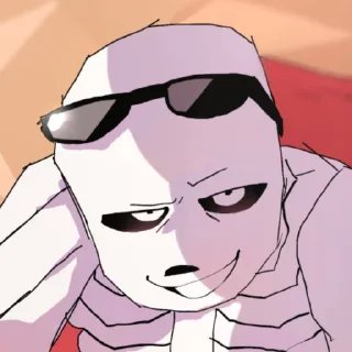😏 emoji ☓ ➡️ @Ctikerubot Telegram sticker 9 of 120
