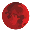 🌕 emoji blood water ➡️ @Ctikerubot Telegram sticker 1 of 63