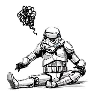 😰 emoji Star Wars. Галактическая Империя Telegram sticker 24 of 37