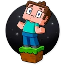 🤷‍♀️ emoji Minecraft Telegram sticker 7 of 35