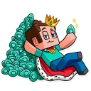 👑 emoji Minecraft Telegram sticker 8 of 35