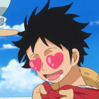 😄 emoji Луффи Telegram sticker 14 of 53