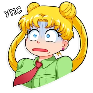 Sticker from Сейлор Мун @nyasticks