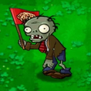Sticker from Zombie vs Plants