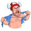 😡 emoji Football Fan Telegram sticker 10 of 30