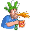 😮 emoji Football Fan Telegram sticker 24 of 30