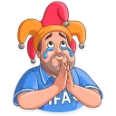 🙏 emoji Football Fan Telegram sticker 8 of 30