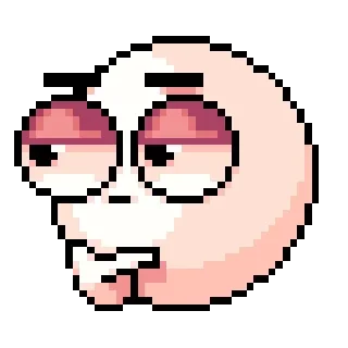 🤔 emoji Больше стиков тут: @stikery4 Telegram sticker 14 of 25