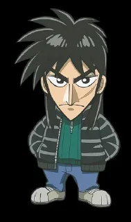 Sticker from Kaiji v kurtke