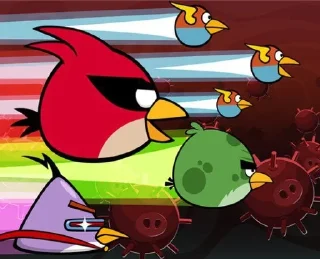 🌟 emoji Angry Birds SPACE by @Glistoperka Telegram sticker 22 of 119