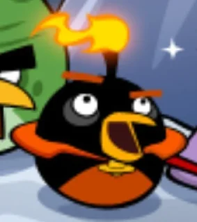 😯 emoji Angry Birds SPACE by @Glistoperka Telegram sticker 13 of 119