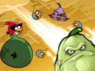 😳 emoji Angry Birds SPACE by @Glistoperka Telegram sticker 11 of 119