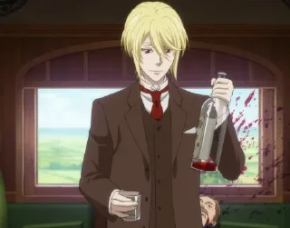 🍷 emoji Уильям Джеймс Мориарти Telegram sticker 9 of 21