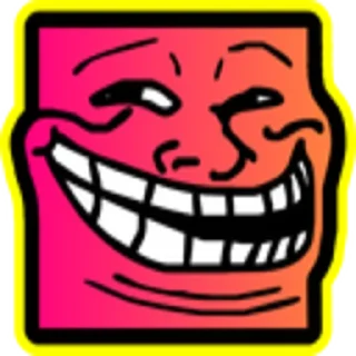 Sticker from Geometry dash