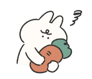 🥕 emoji ໒ྀི꒰ ◞ ‌ ◟ ꒱ྀིა Telegram sticker 15 of 30
