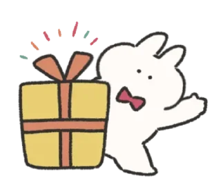🎁 emoji ໒ྀི꒰ ◞ ‌ ◟ ꒱ྀིა Telegram sticker 6 of 30