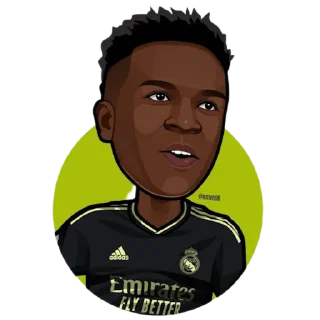 ⚪ emoji @footballstickers Golden boys Telegram sticker 5 of 25
