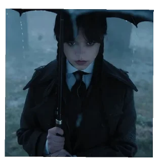 😾 emoji Wednesday Addams Telegram sticker 23 of 29