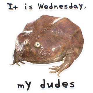 Sticker from WEDNESDAY